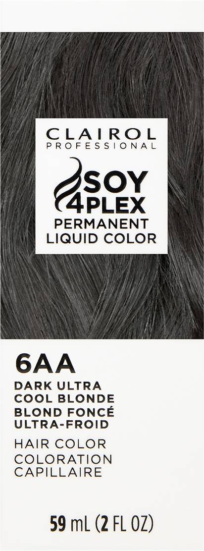 CLAIROL PERMANENT LIQUID 6AA DARK ULTRA COOL BLONDE CLAIROL PERMANENT LIQUID 6AA DARK ULTRA COOL BLONDE
