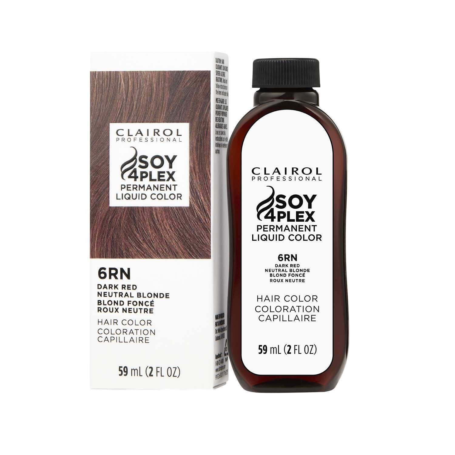 CLAIROL PERMANENT LIQUID 6RN DARK RED NEUTRAL BLONDE CLAIROL PERMANENT LIQUID 6RN DARK RED NEUTRAL BLONDE