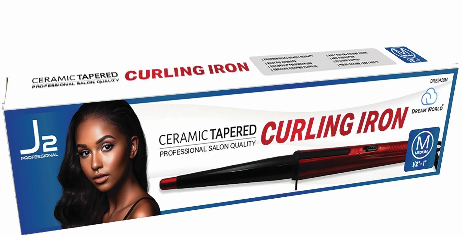 J2 HAIR TOOLS CERAMIC CURLING IRON 5/8 J2 HAIR TOOLS CERAMIC CURLING IRON 5/8