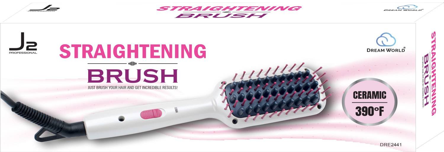 J2 HAIR TOOL STRAIGHTENING BRUSH J2 HAIR TOOL STRAIGHTENING BRUSH