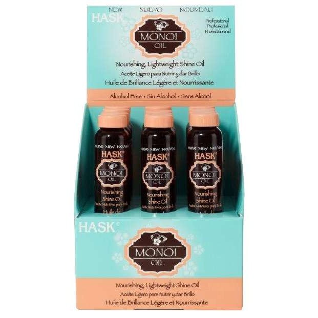 Hask Vial Shine Oil Monoi 12Disply Hask Vial Shine Oil Monoi 12Disply