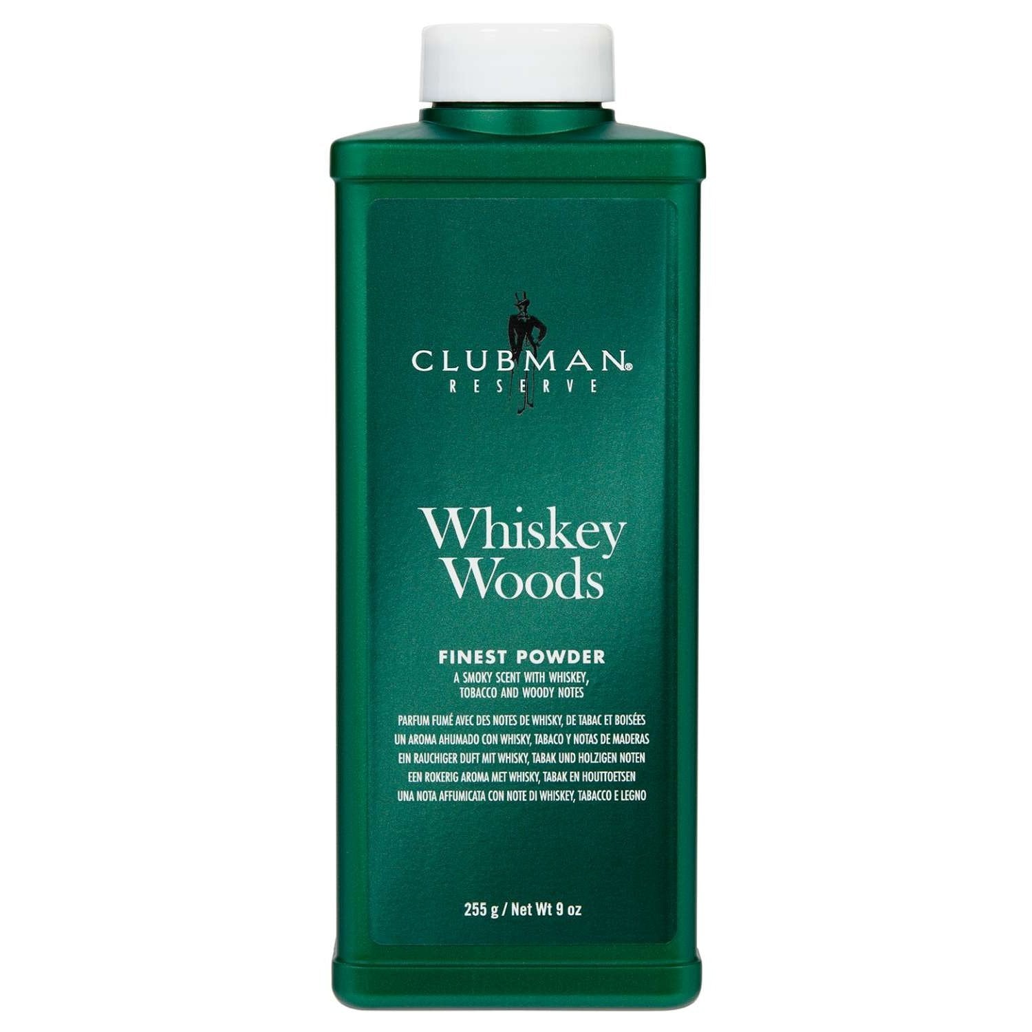 Clubman Reserve - Whiskey Woods Cornstarch Powder Clubman Reserve - Whiskey Woods Cornstarch Powder