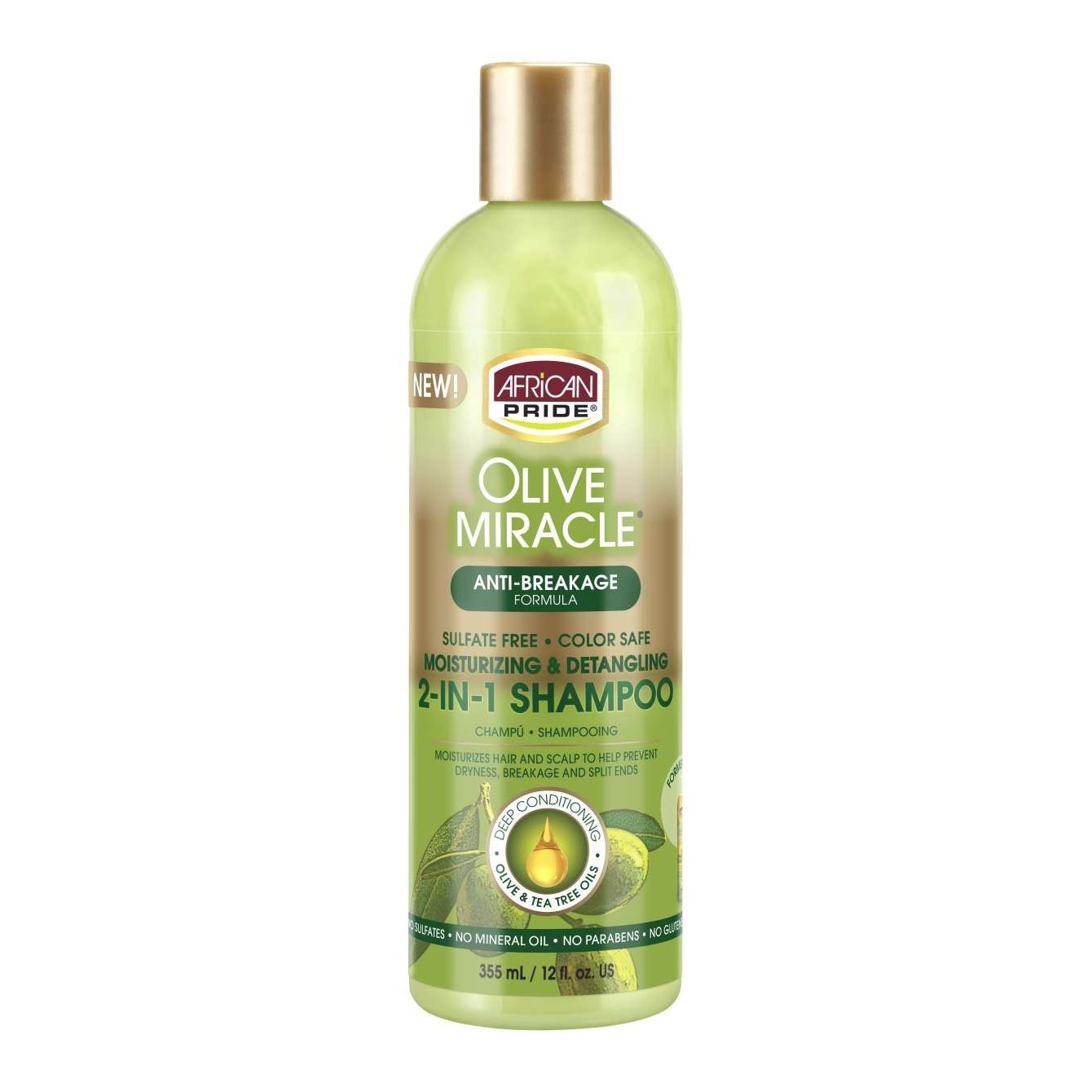 African Pride Olive Miracle 2 In 1 Shampoo Conditioner African Pride Olive Miracle 2 In 1 Shampoo Conditioner