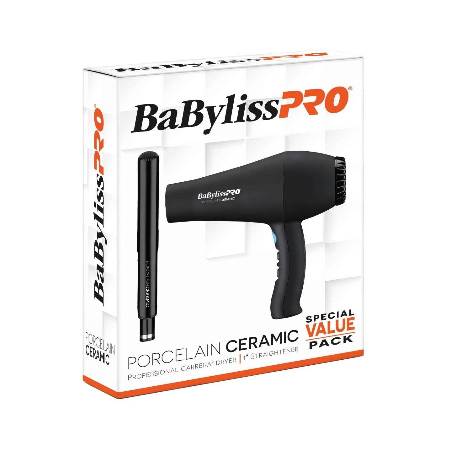 Babyliss Porcelain Ceramic Dryer Flat Iron Babyliss Porcelain Ceramic Dryer Flat Iron