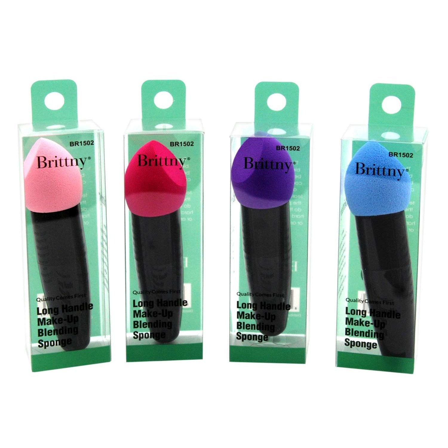 Brittny Cosmetic Sponge Blending With Long Handle Brittny Cosmetic Sponge Blending With Long Handle