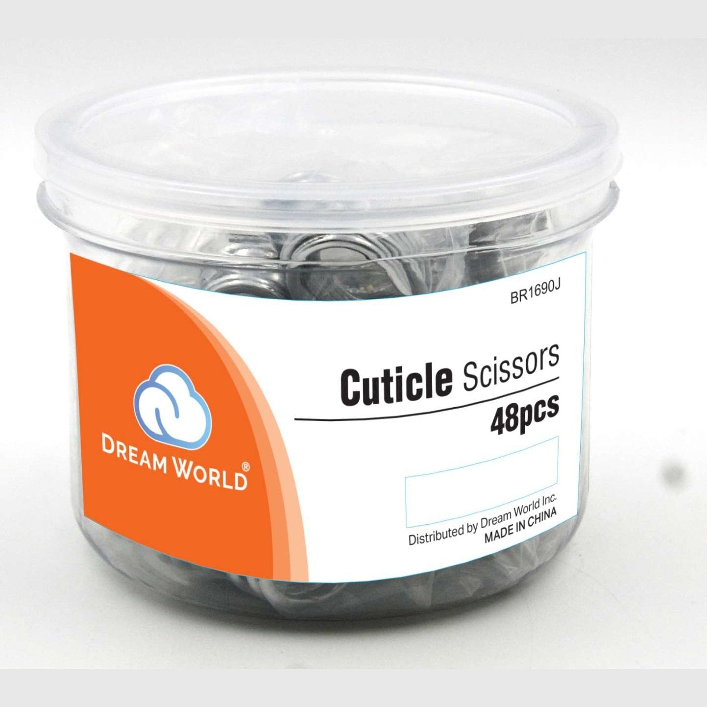 Brittny Cuticle Scissor 48-Piece Jar Brittny Cuticle Scissor 48-Piece Jar