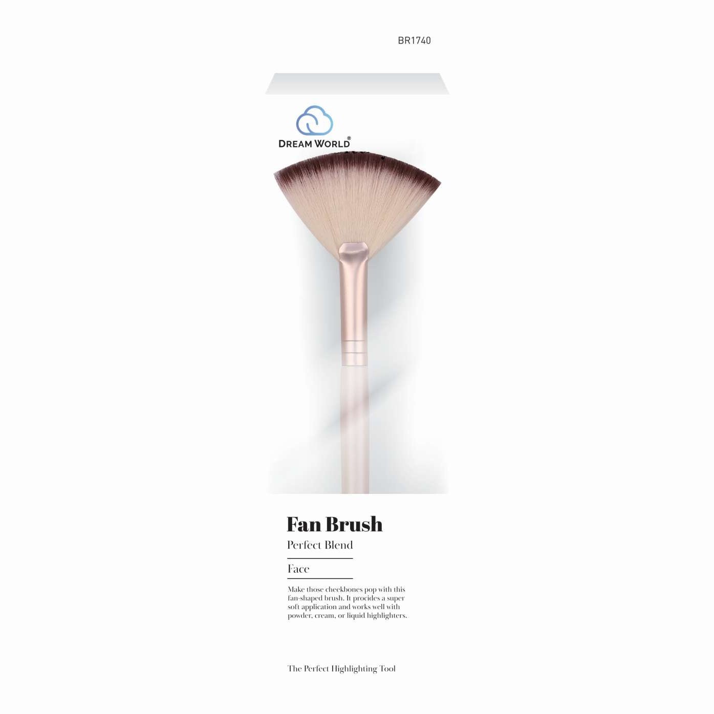 Brittny Cosmetic Brush Fan Brittny Cosmetic Brush Fan