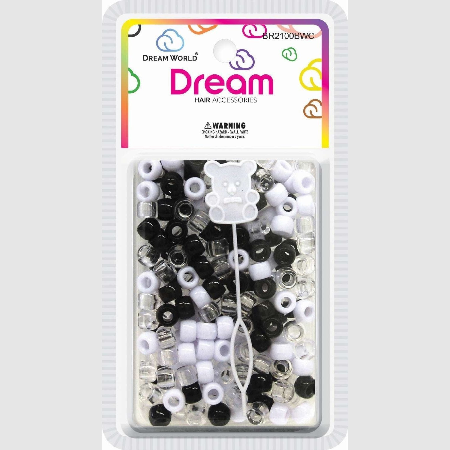 Chloe Bead 2100 Round Bkwhclear Chloe Bead 2100 Round Bkwhclear