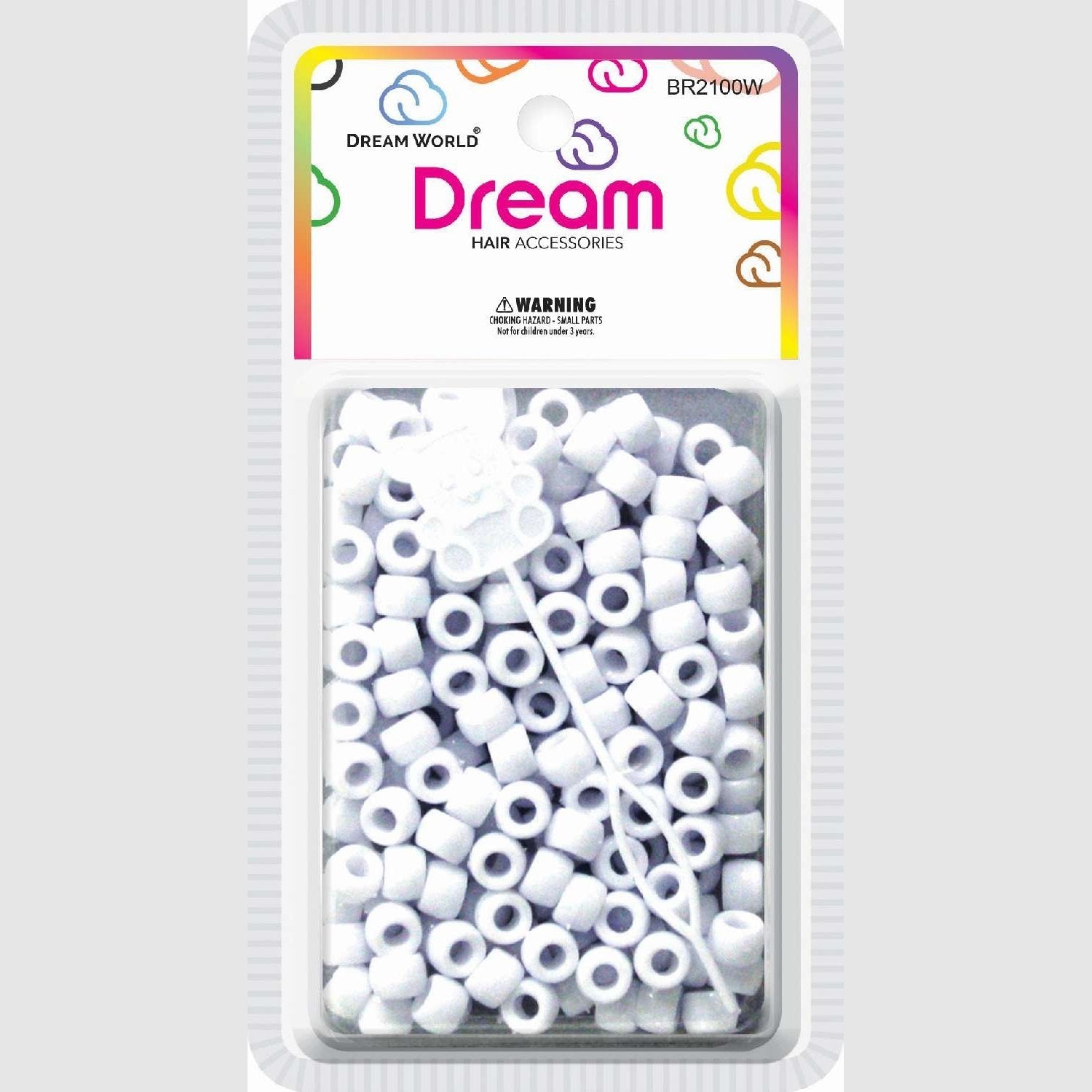 Chloe Bead Round 200 White Chloe Bead Round 200 White