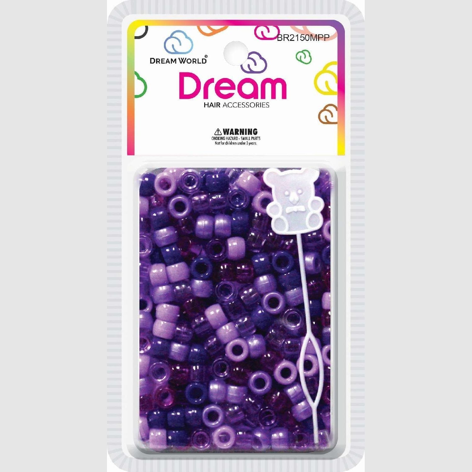 Chloe Bead Round 500 Mix Purple Chloe Bead Round 500 Mix Purple