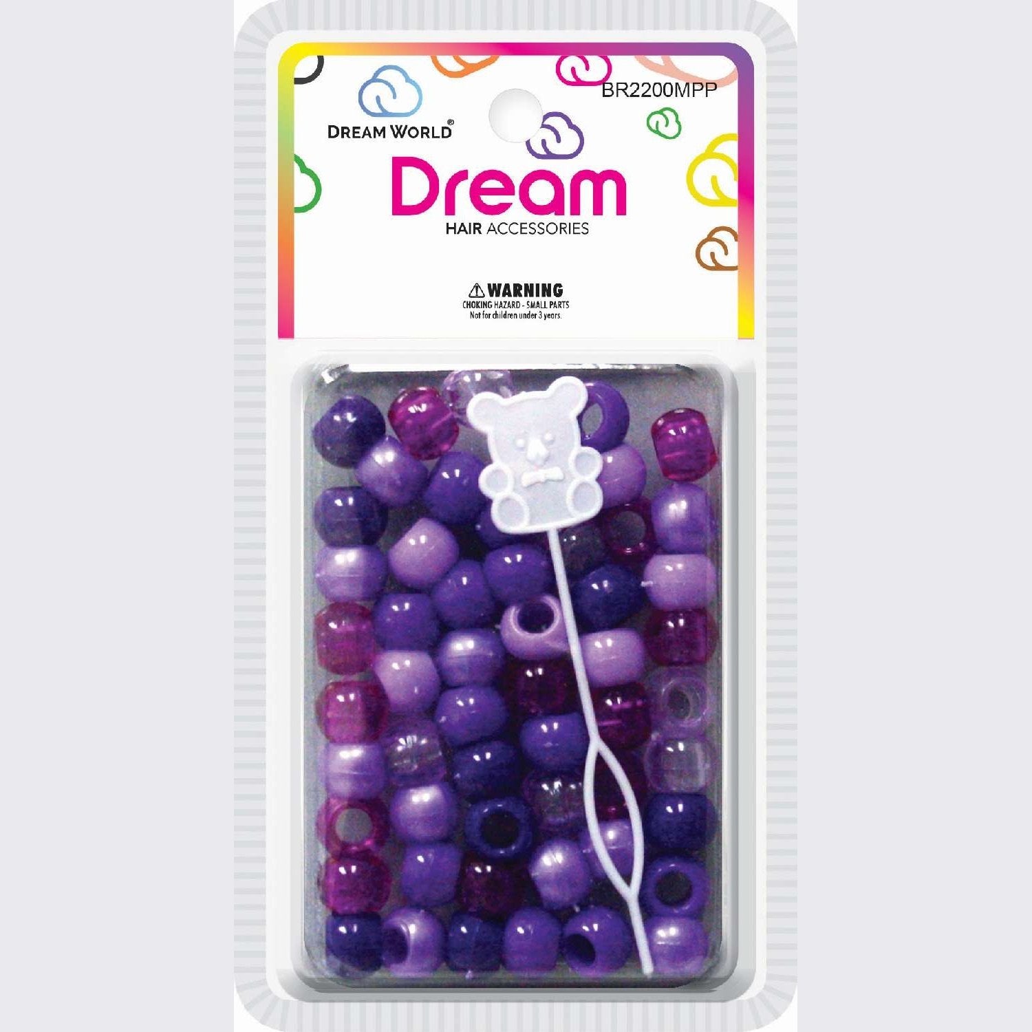 Chloe Bead Round Big 60 Purple Chloe Bead Round Big 60 Purple