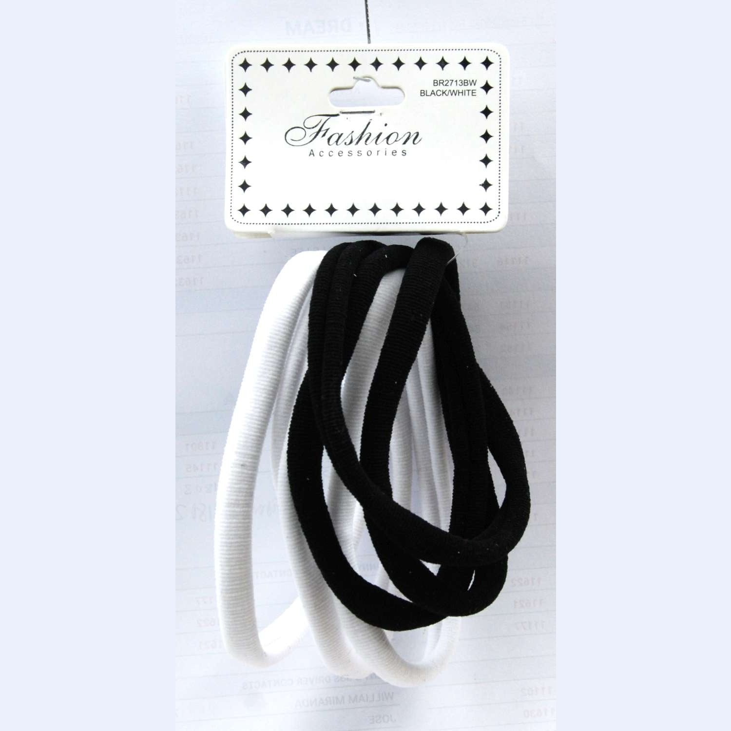 Chloe Hair Band X-Large Black White Chloe Hair Band X-Large Black White