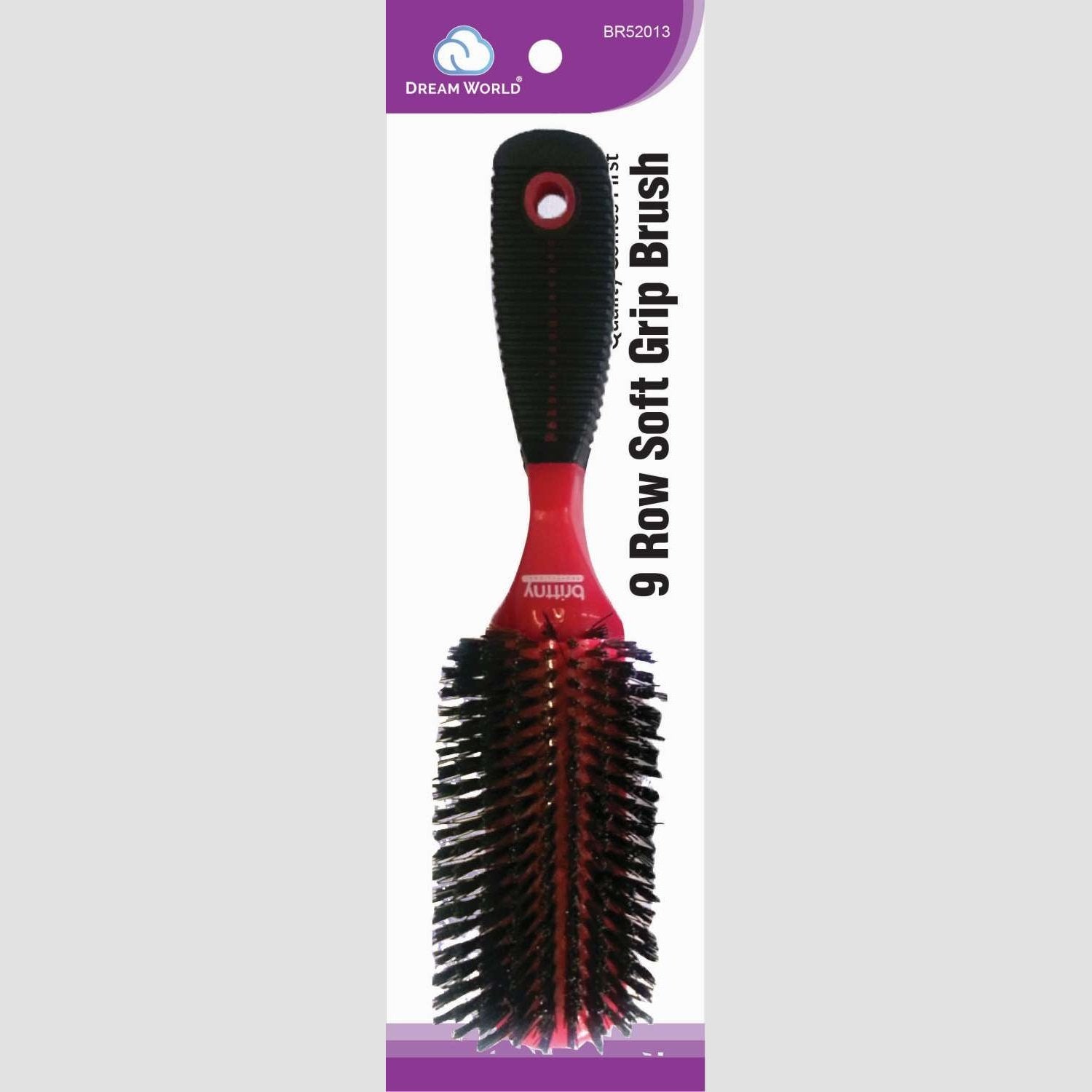 Brittny Brush Soft Grip 9-Row Brittny Brush Soft Grip 9-Row