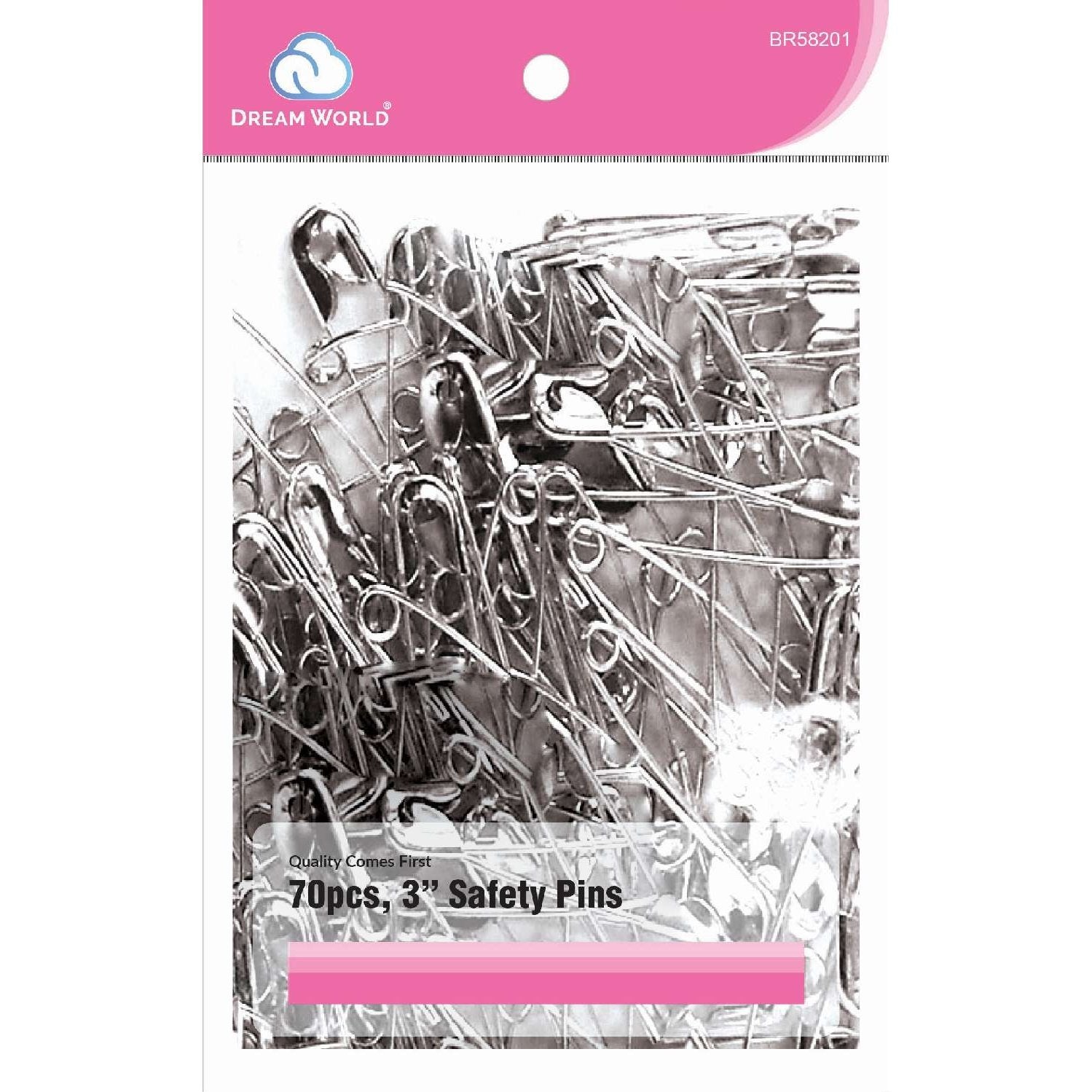 Brittny Safety Pin 3 -70Pack Brittny Safety Pin 3 -70Pack
