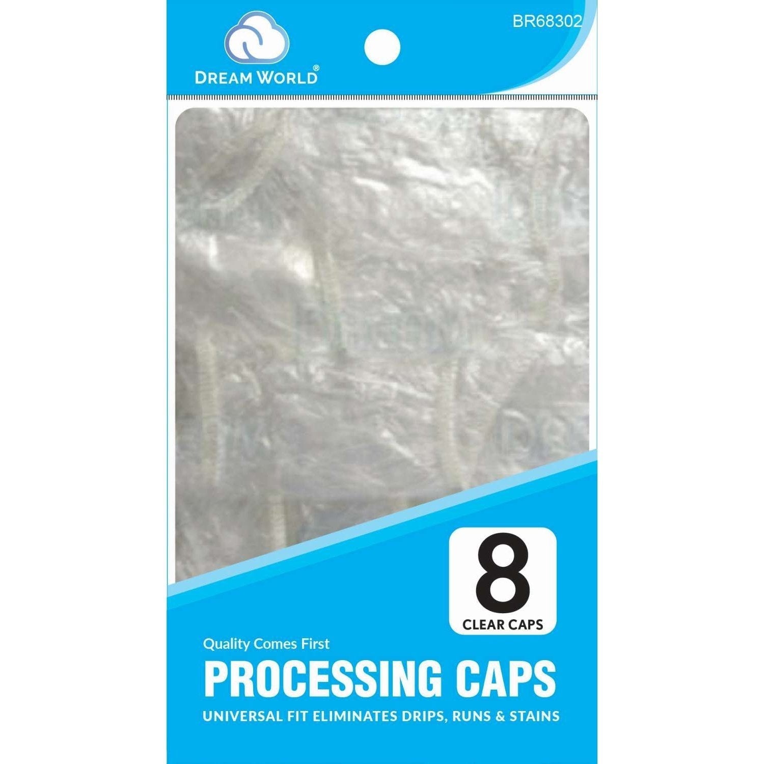 Brittny Cap Processing Clear 8Pc Brittny Cap Processing Clear 8Pc