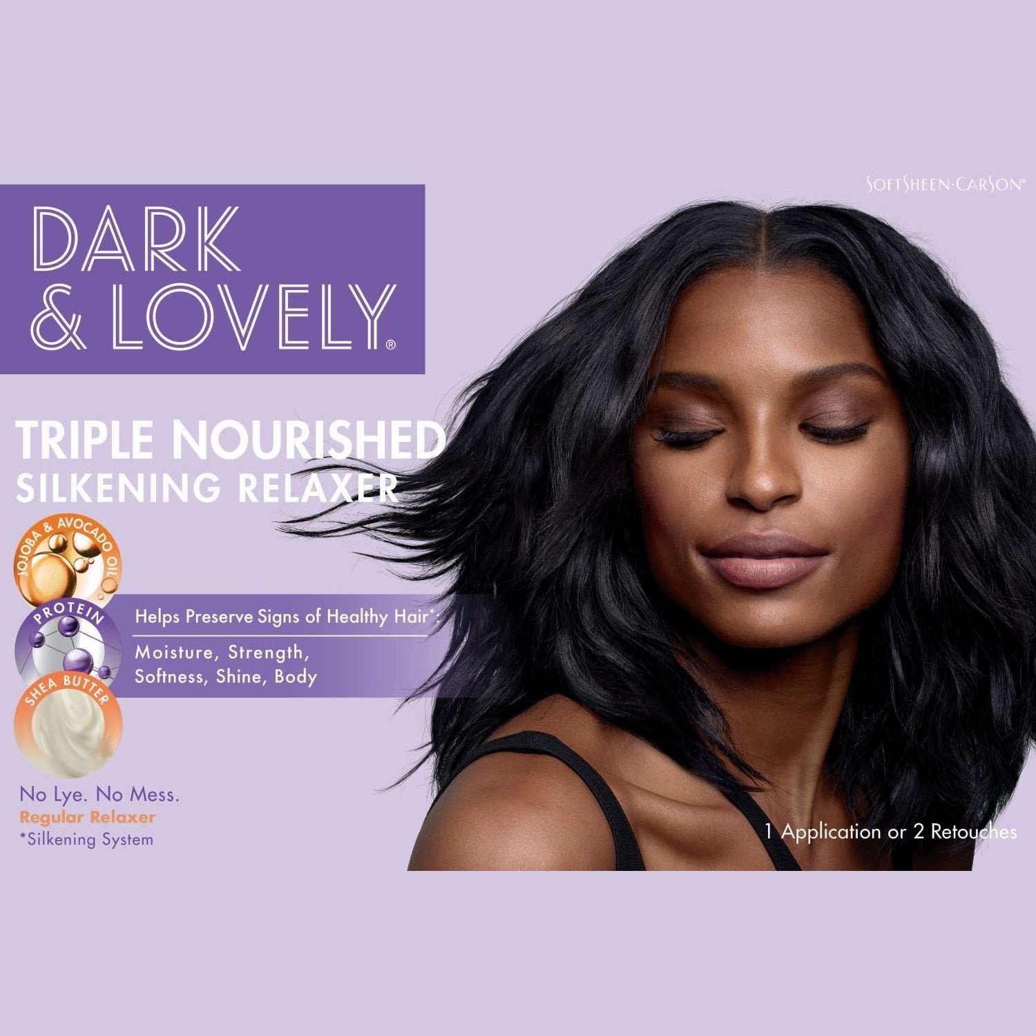 Dark And Lovely Healthy Gloss No-Lye Regular Dark And Lovely Healthy Gloss No-Lye Regular