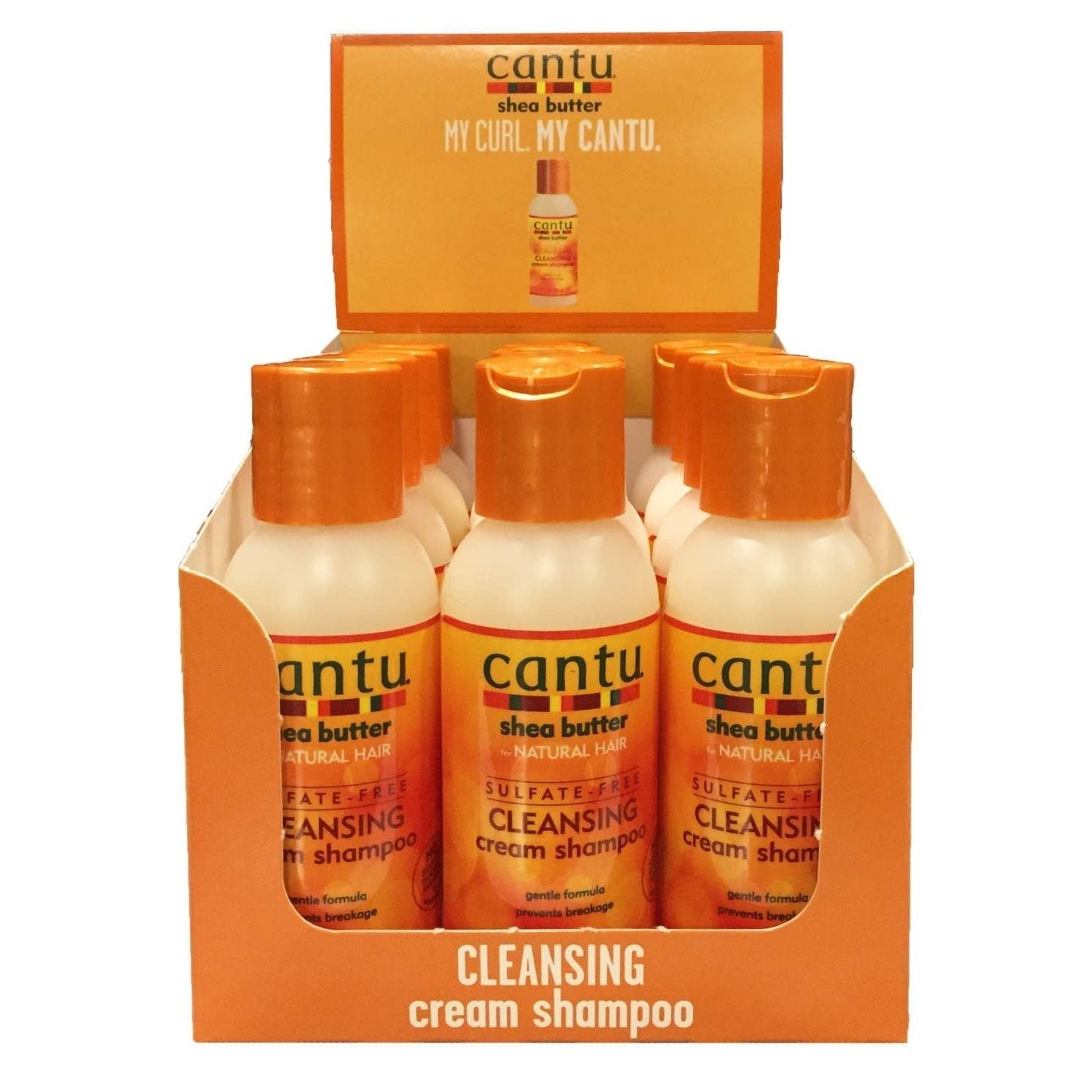 Cantu Shea Butter Natural Hair Shampoo 12 Piece Display (2 oz.) Cantu Shea Butter Natural Hair Shampoo 12 Piece Display (2 oz.)