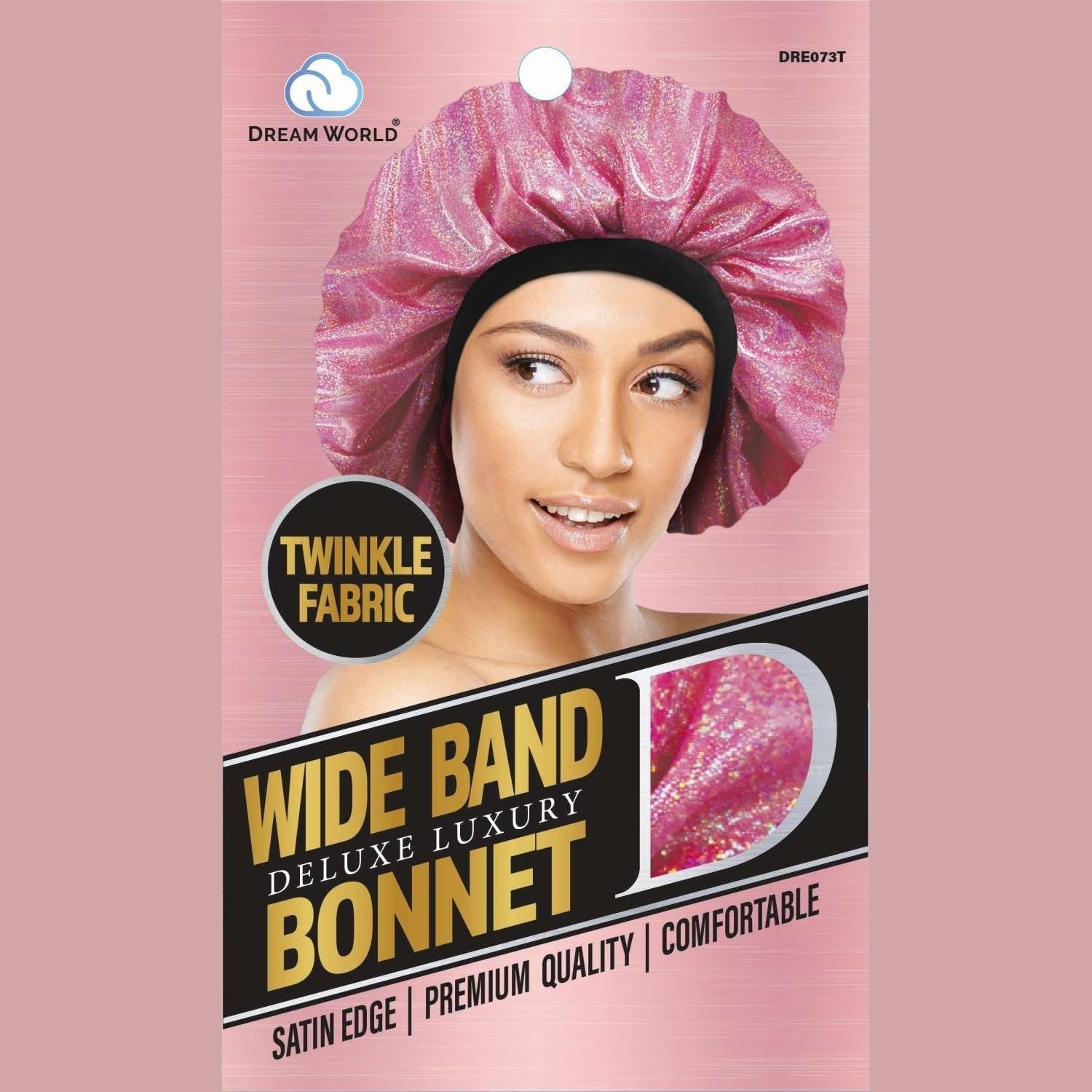 Dream Women Wide Band Bonnet Satin Dream Women Wide Band Bonnet Satin