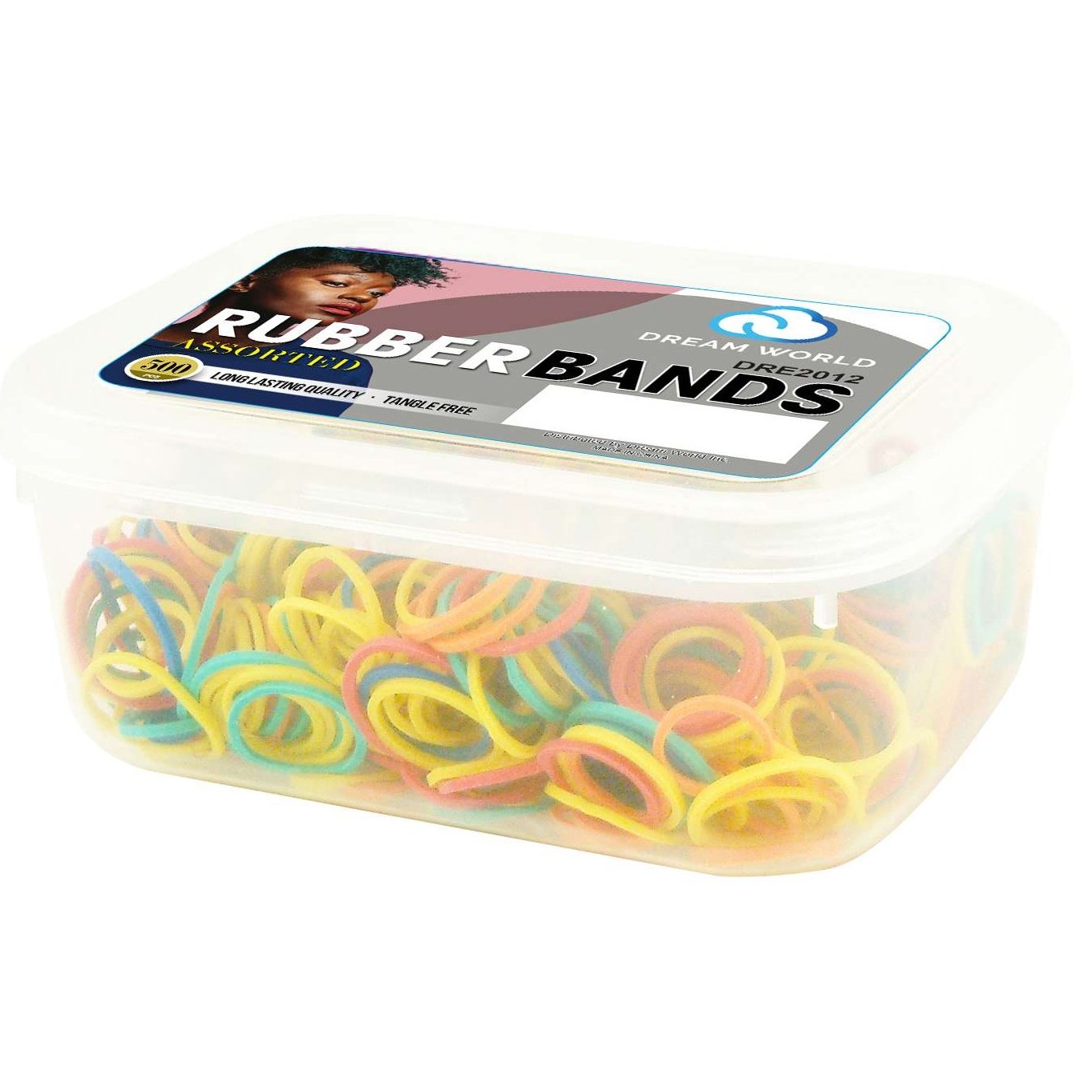 Dream Rubber Bands 500Ctjr Assorted Dream Rubber Bands 500Ctjr Assorted