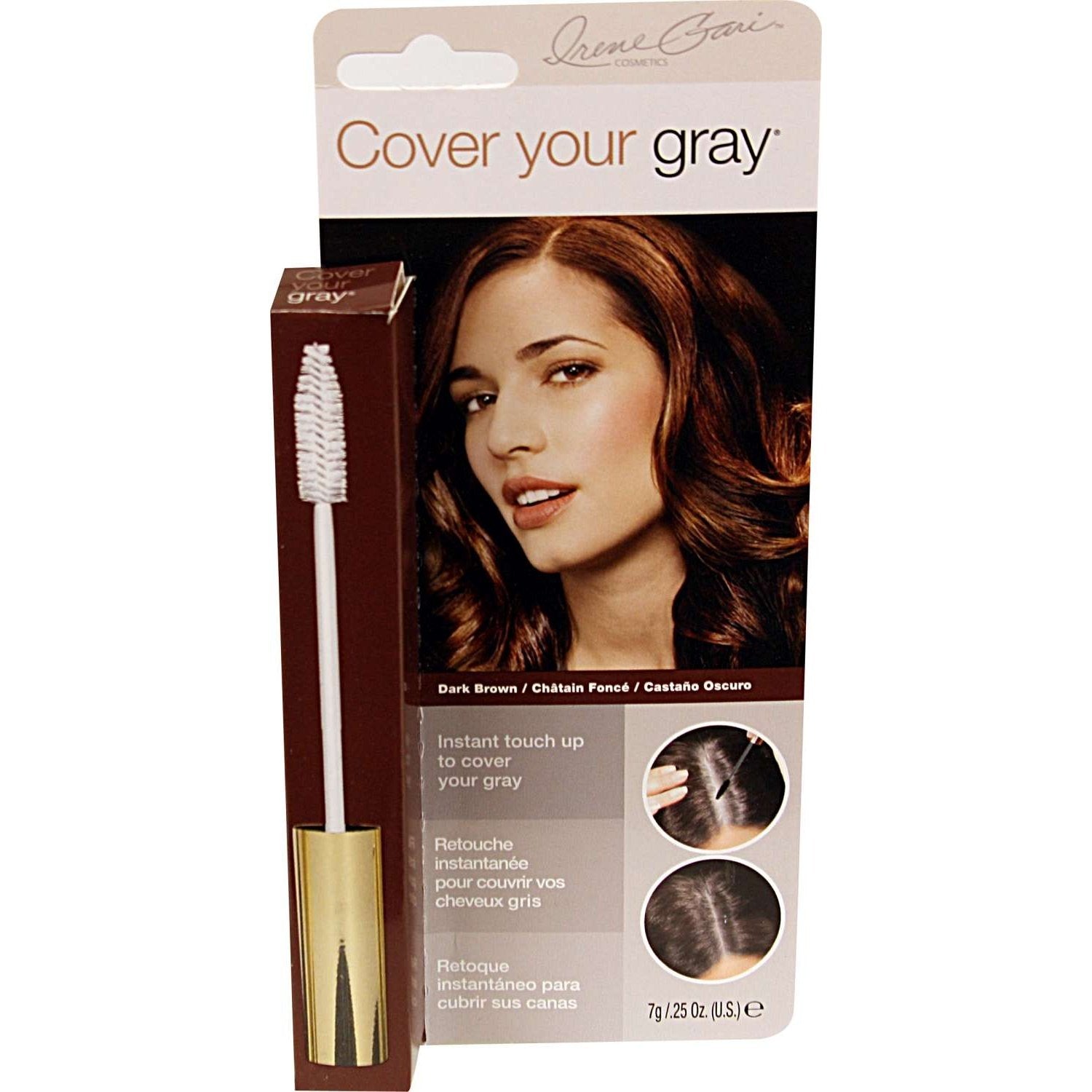 Cover Your Gray Hair Mascara Dark Brown Cover Your Gray Hair Mascara Dark Brown