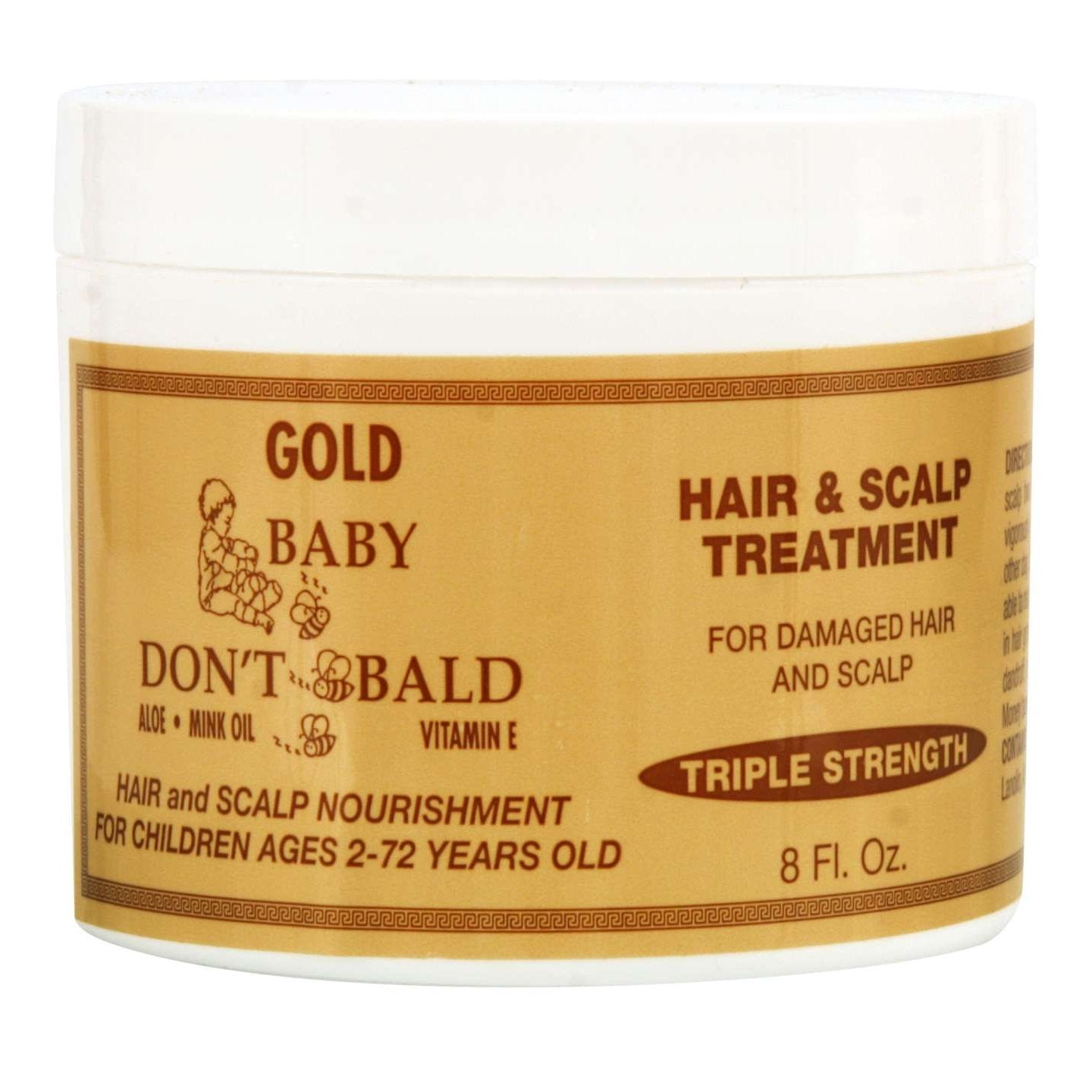 Baby Dont Bee Bald Gold Hairscalp Treatment Baby Dont Bee Bald Gold Hairscalp Treatment