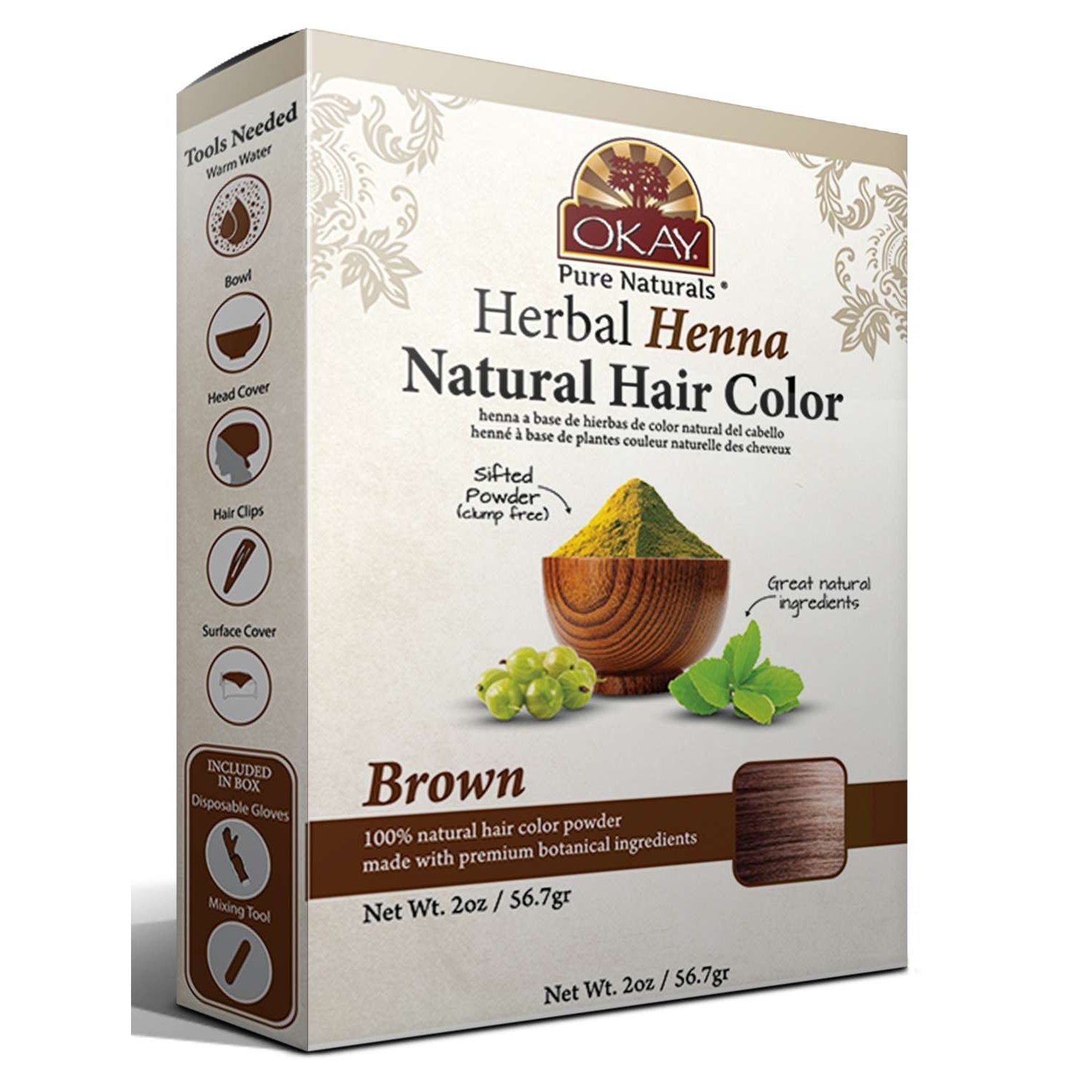 Okay Henna Haircolor Brown Okay Henna Haircolor Brown