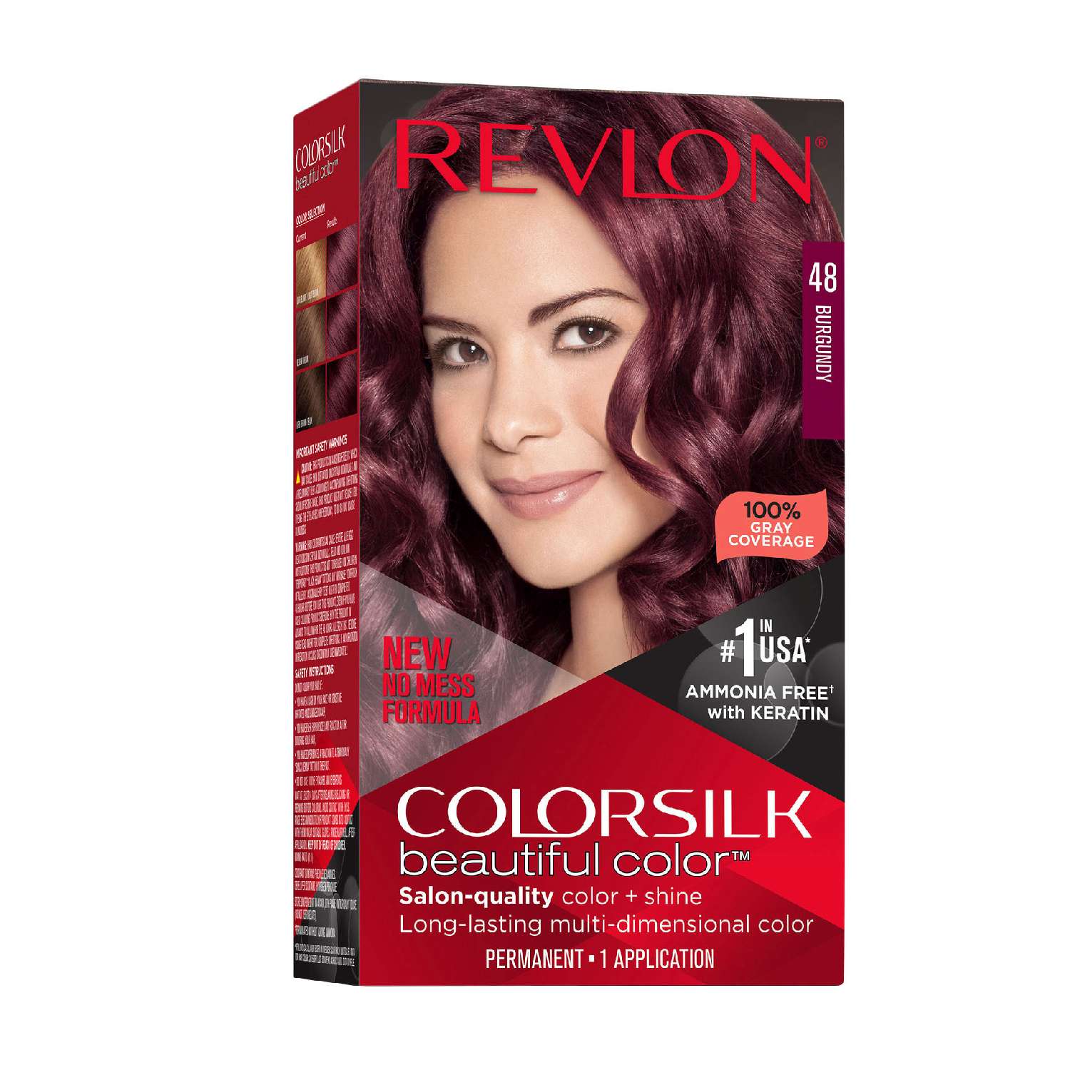 Revlon Colorsilk Hair Color 048 Burgundy Revlon Colorsilk Hair Color 048 Burgundy
