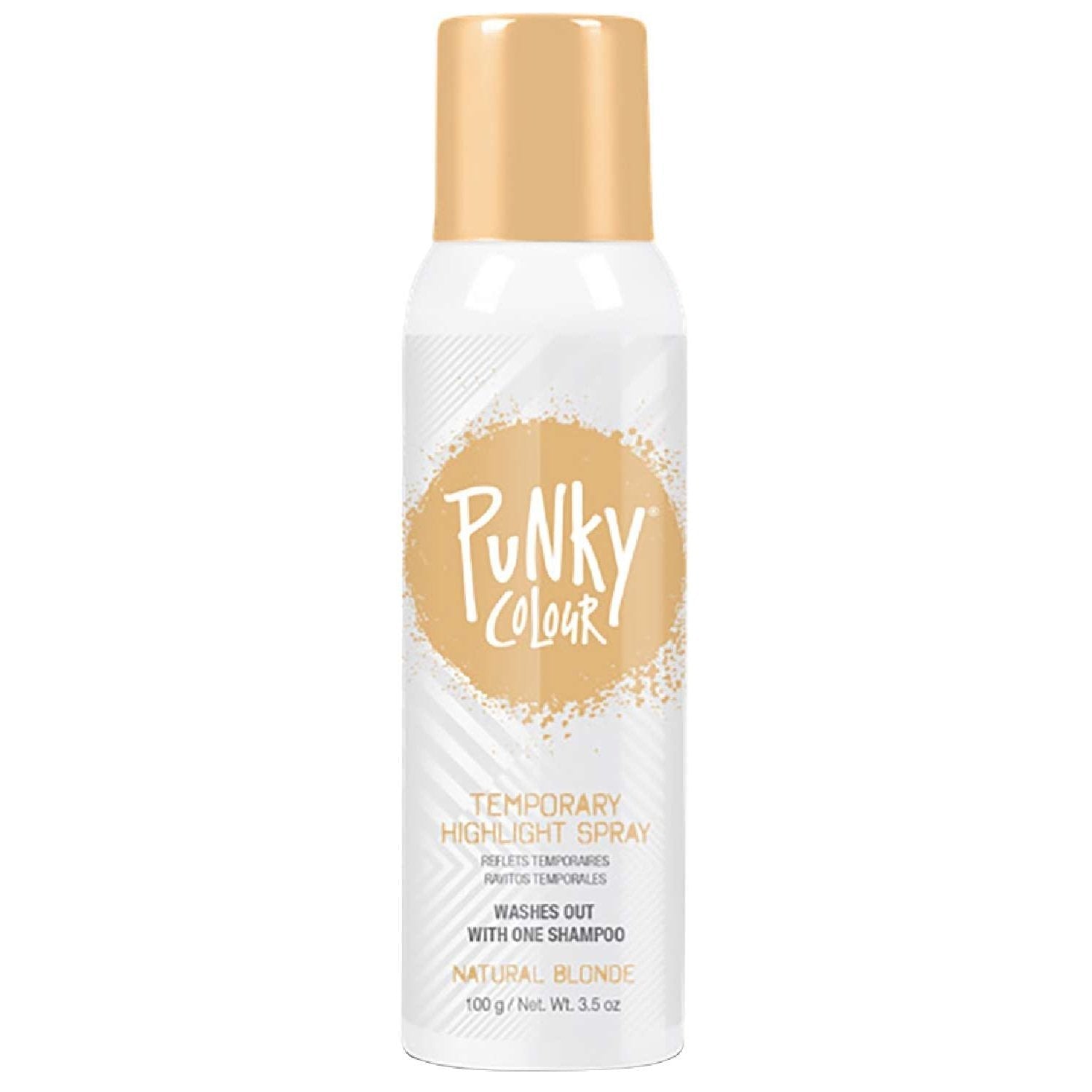 Punky Colour Temporary Color Highlight Spray Natural Blonde 3.5 Oz