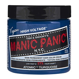 Manic Panic Semi Permanent Cream Hair Color - Atomic Turquoise 4 Oz