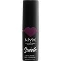 NYX Suede Matte Lipstick 10 - Girl Bye .12 Oz