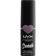 NYX Suede Matte Lipstick 15 - Violet Smoke .12 Oz