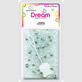 Chloe Bead 2100 Round Glitter Silver