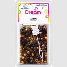 Chloe Bead Round 500 Mix Brown