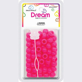 Chloe Bead Round Big 60 Hot Pink
