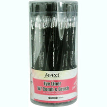 Brittny Eyeliner W Comb  Brush  Black