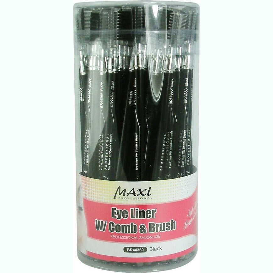 Brittny Eyeliner W Comb  Brush  Black