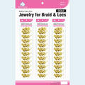 Brittny Jewelry Braids  Locs Gold