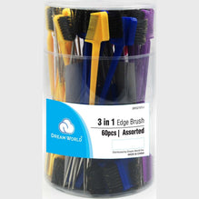 Brittny 3 In 1 Edge Brush With Jar