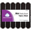 Brittny Plastic L-70 Mini Brush  Black