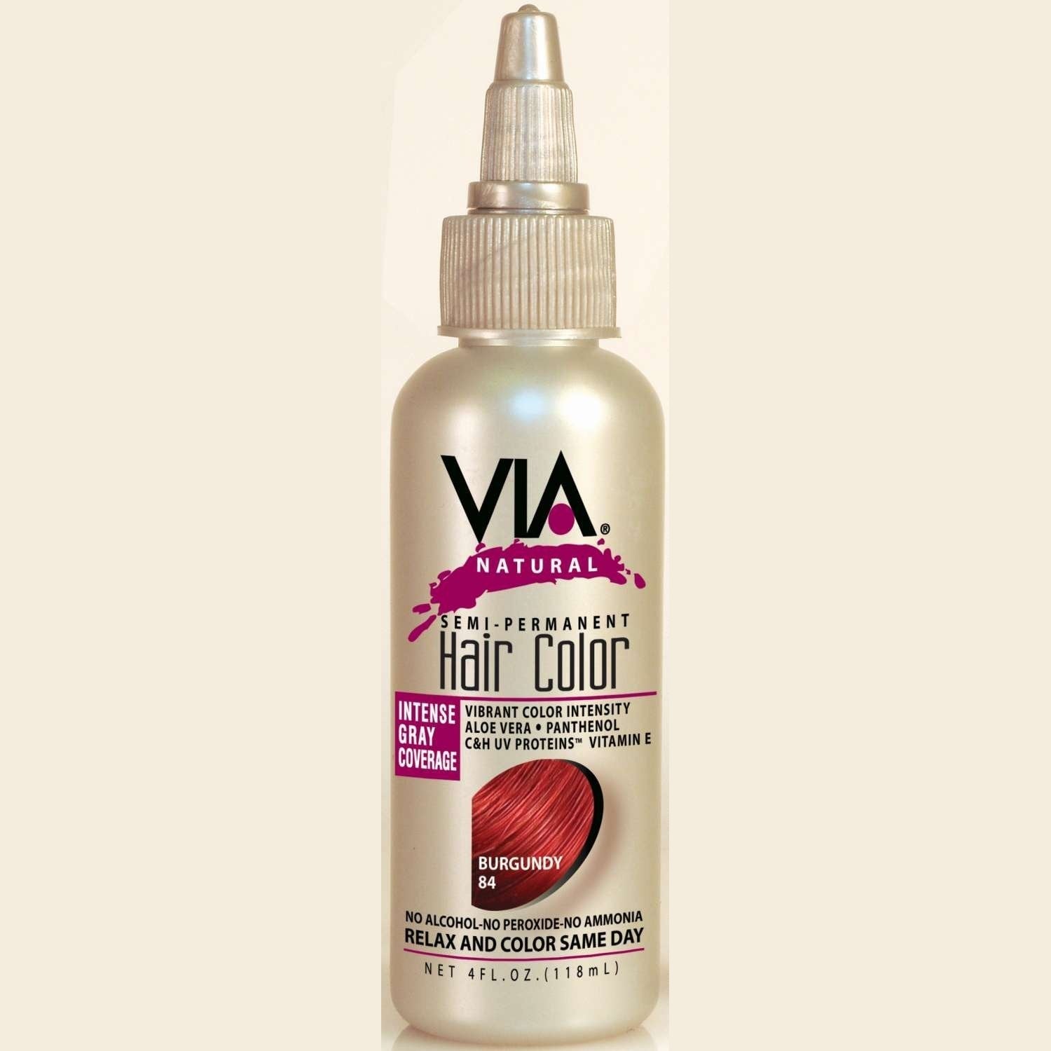 Via Natural Hair Color 084 Burgundy